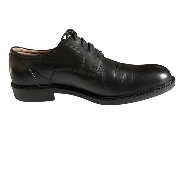 JOHNSTON & MURPHY CARLSON BLACK PLAIN-TOE DERBY OXFORDS SIZE 11.5 main image 12
